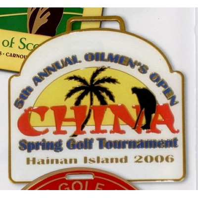 Royal Etched Luggage Tag (Up To 3")