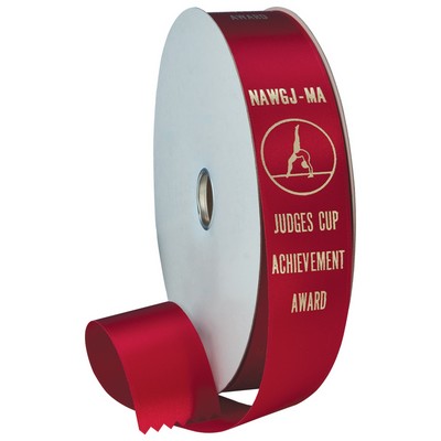 100 yd Custom Printed Ribbon Roll (1 5/8")