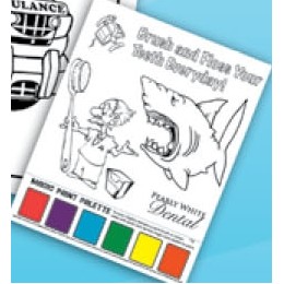 5.5" x 7" Custom Watercolor Paint Sheet Small