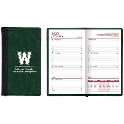 Weekly Florence Designer Hard Cover Planner /1 Color Insert w/o Map