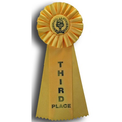 Stock Discount 3 Streamer 3rd Place Rosette Ribbon