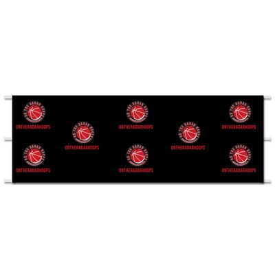 15' x 7' Full Wall Full-Color, Dye-Sublimation, Single Side Imprint