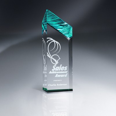 Teal Chisel Carve Tower Award