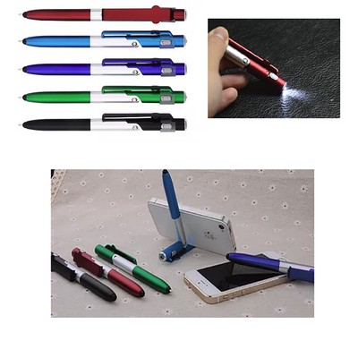 4" 1 Phone Stand Light Pen