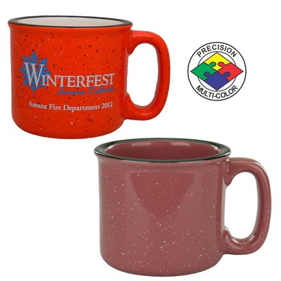 15 Oz. Mauve Coral Campfire Mug - Dishwasher Safe - Precision Spot Color