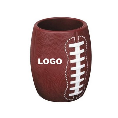 Football Shaped Can Cooler