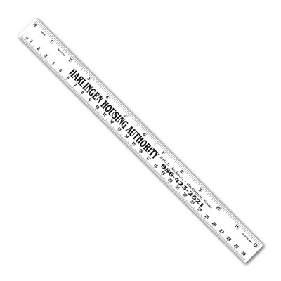 12" Flexible PVC Ruler with General Scales