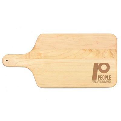 8" x 17" Maple Paddle Cutting Board