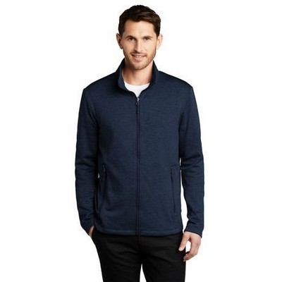 Port Authority® Collective Striated Fleece Jacket