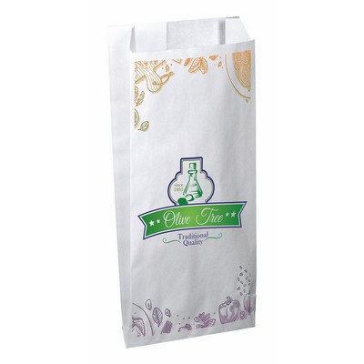Digital Full Color 1-Sided Merchant Paper Bag with Gussets (5"x 10"x 2")