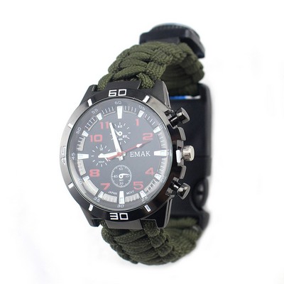 8 in 1 Multi Function Outdoor Paracord Bracelet
