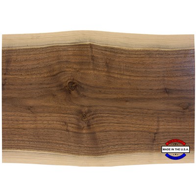 13 3/4"x 9 3/4" Black Walnut Cutting and Charcuterie Board MADE IN THE USA!