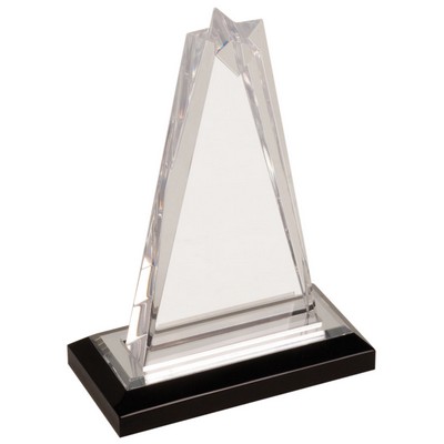 Silver Star Impress Acrylic Award