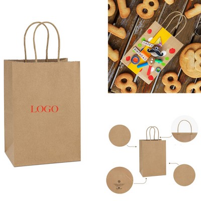 Brown Kraft Paper Shopping Bag