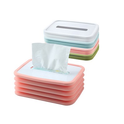 Rectangular Silicone Tissue Box Holder