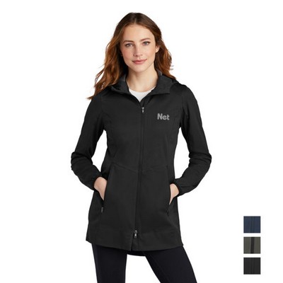 Port Authority® Women's Active Hooded Soft Shell Jacket