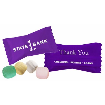 Pastel Buttermint Candy - Custom Wrapper