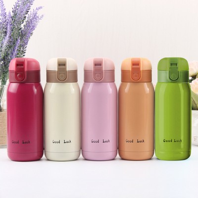 360ml Good Luck Mini Thermo Mug Stainless Steel Vacuum Flasks