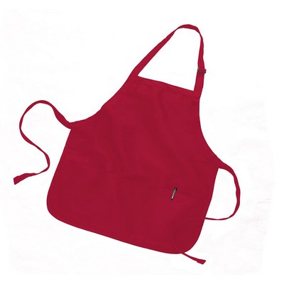 Medium Length Apron with Pouch