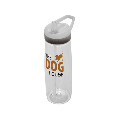 28 oz. Wave Bottle With Flip Up Straw