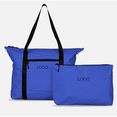 Tyvek Tote & Pouch, Blue