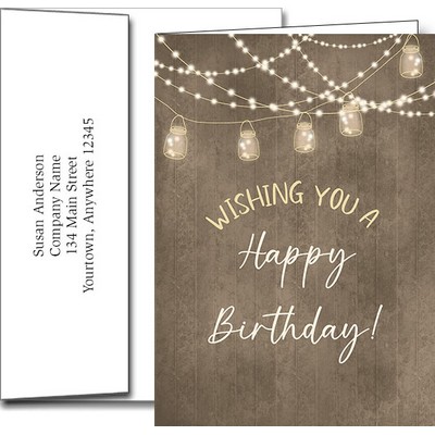 Birthday Greeting Cards w/Imprinted Envelopes