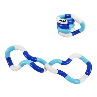 Stress Relieving Finger Fidget Toy with Twist Ropes
