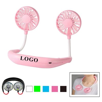 Hands Free Dual Breeze Neck Fan