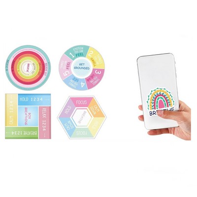 Various Shapes Calm Stickers/Decals For Anxiety Sensory Relieve