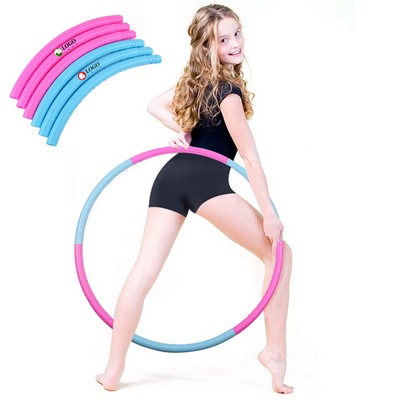 Adjustable Detachable Plastic Exercise Hula Hoop
