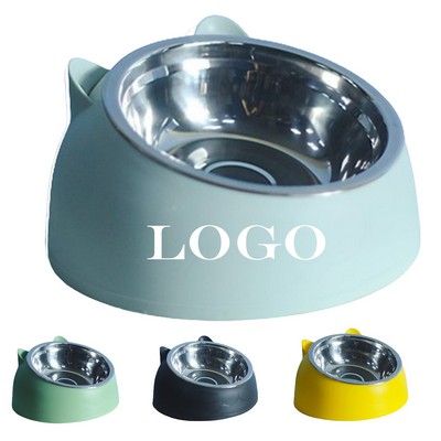 Stainless Steel Bevel Pet Bowl