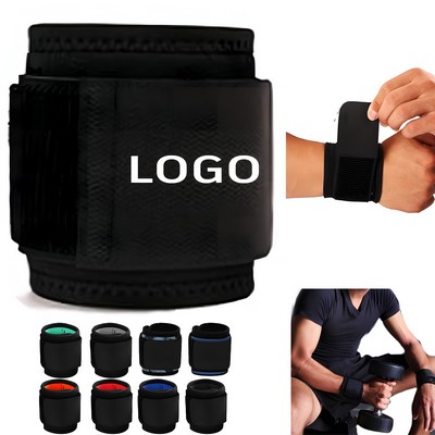 Sports Custom Adjustable Neoprene Wrist Band 16"x4"
