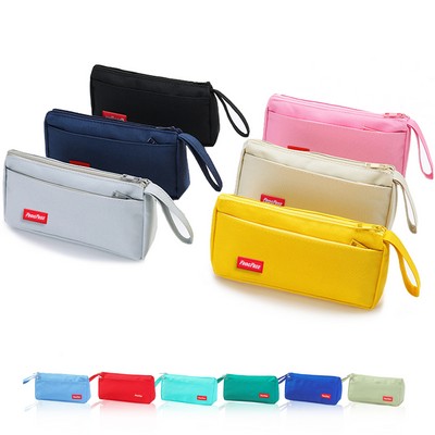 Custom Simple Oxford Cloth Pencil Case