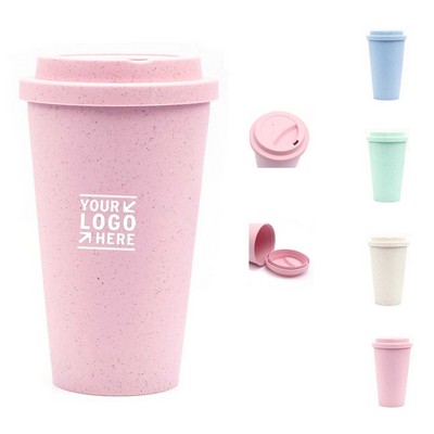 Wheat Straw Cup With Lid