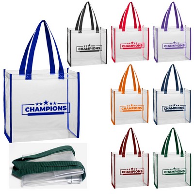 Eco-friendly Clear EVA Stadium Bag