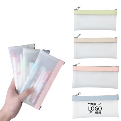 7-inch Clear Storage Bag Pencil Pouch