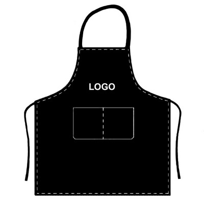 Custom Waterproof Oil-proof 100% polyester Canvas Cooking Kitchen Aprons