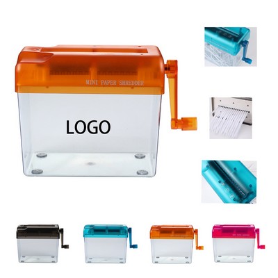 Desktop Hand Shredder