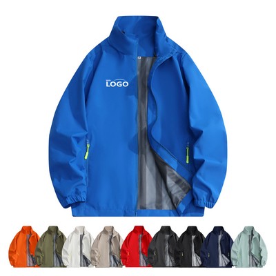 Unisex Waterproof Rain Jacket