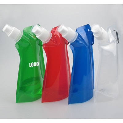 Foldable Water Bag w/Carabiner