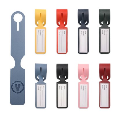 Leather Luggage Pendant Hanger Tag
