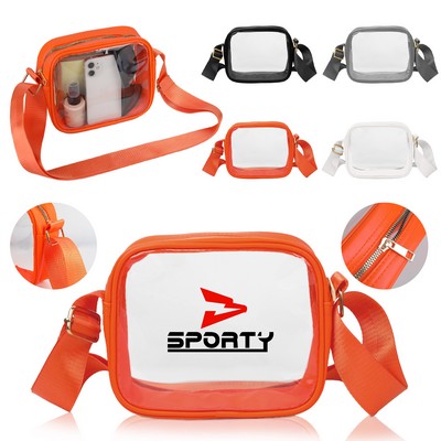 ClearView PVC Stadium Crossbody