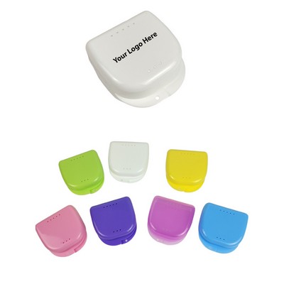 Plastic Dental Retainer Box with Vent Holes