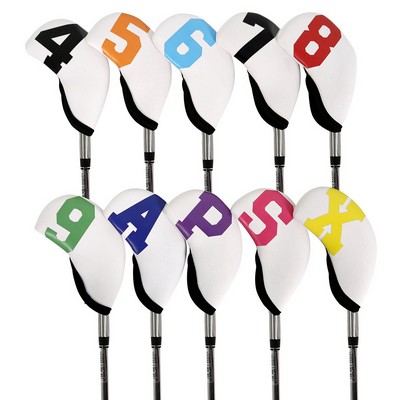 Golf Iron Headcover 10pc/Set