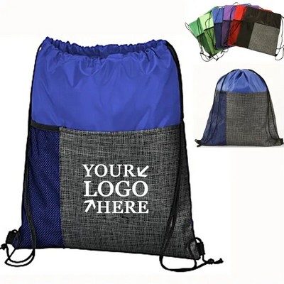 Custom Sports Backpack Waterproof Drawstring Bag