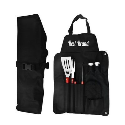 6 - Piece Barbecue Apron Set