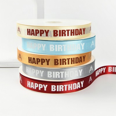 4/5" Widths Polyester Roll Setp Ribbon 36" Length Low Moq 50 Rolls