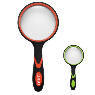 75mm 10X Handheld Magnifying Glass