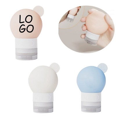Refillable Soft Silicone Travel Bottles