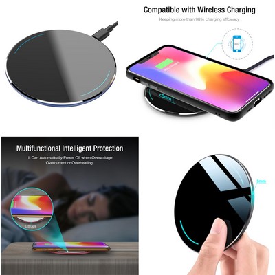 Promotek iBank® Wireless Charger, 10W Charging Pad works with smart phones